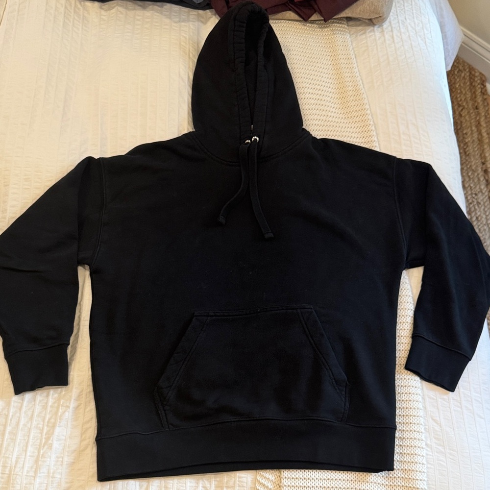 Men's Black Hoodie Sweater